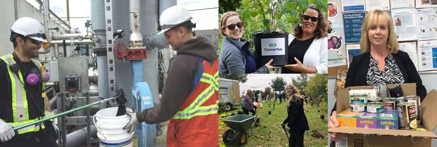 Collage of Images showing Responsibility